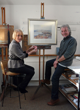 Julie Abrahams and Tom Harland