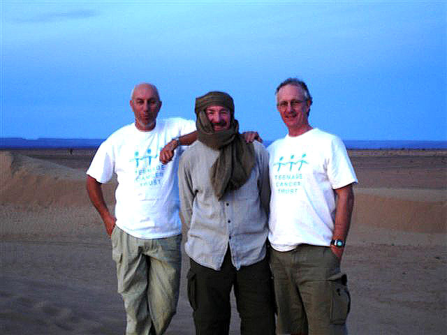 David Brazier complete with head gear