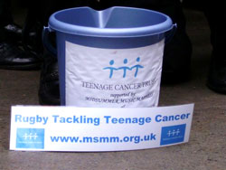 The RTTC banner and bucket