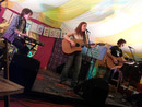 Charlie Daykin, Michelle Plum and Nick B Hall 